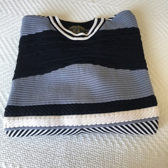Vintage TOSANI Mens Sweater Coogi Style - Picture 11 of 17